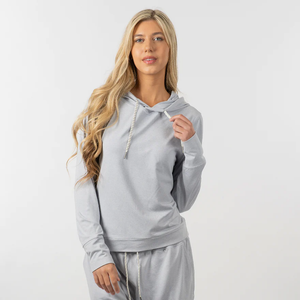 Ladies Dawn to Dusk Soft Jersey Hooded Pullover - XLarge