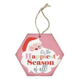Christmas Ornament - Happiest Season Santa