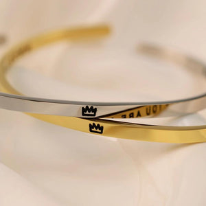 Bracelet - Remember Who You Are and Straighten Your Crown