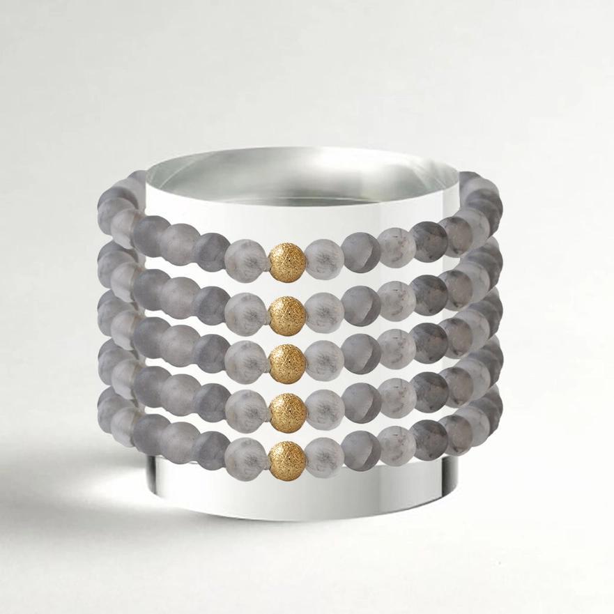 Lenny & Eva Gemstone Bracelet - Cloudy Quartz