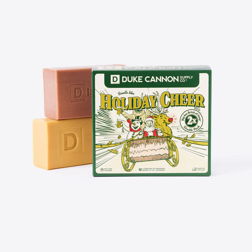 Holiday Cheer Duke Cannon Double Soap Pack