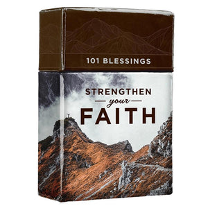 Box of Blessings - Strengthen Faith Mountains Matthew 17:20