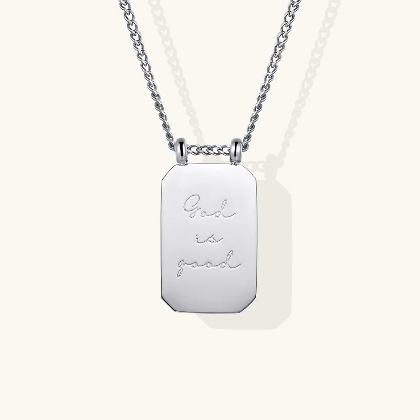 Necklace - MantraBand Note To Self "God is Good"