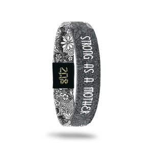 ZOX Wristband - Strong As A Mother (Mother's Day) - Medium Size