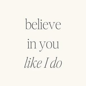 Bracelet - Believe In You Like I Do (Within)