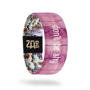 ZOX Wristband Christmas Holiday Winter - Don't Be Shy - Medium