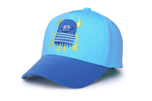 Kids UPF50+ Ball Cap - Monster Blue
