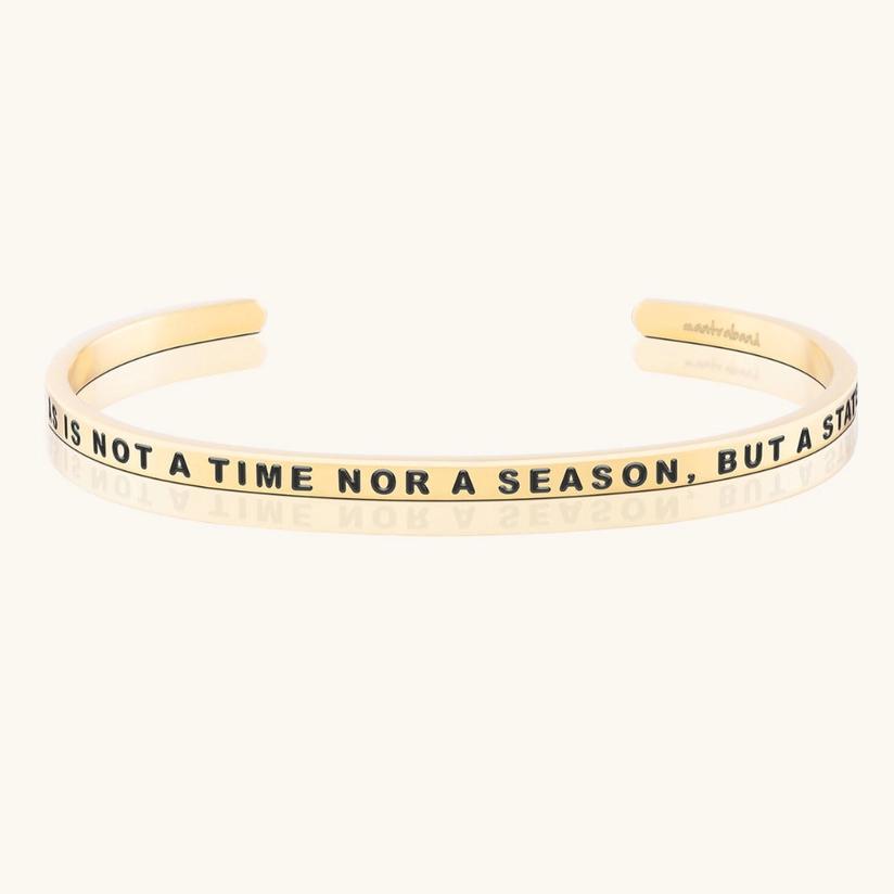Bracelet - Christmas is Not a Time nor a Season