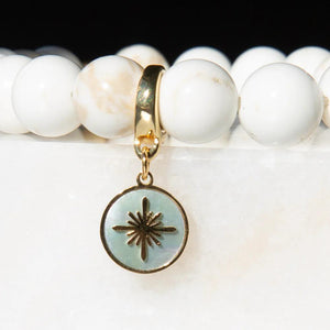 Lenny & Eva Star Charm - Mother of Pearl