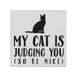 Cat Judging You - Small Talk Square