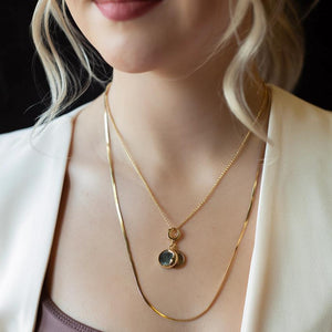 Lenny & Eva Sun & Moon Charm - Mother of Pearl