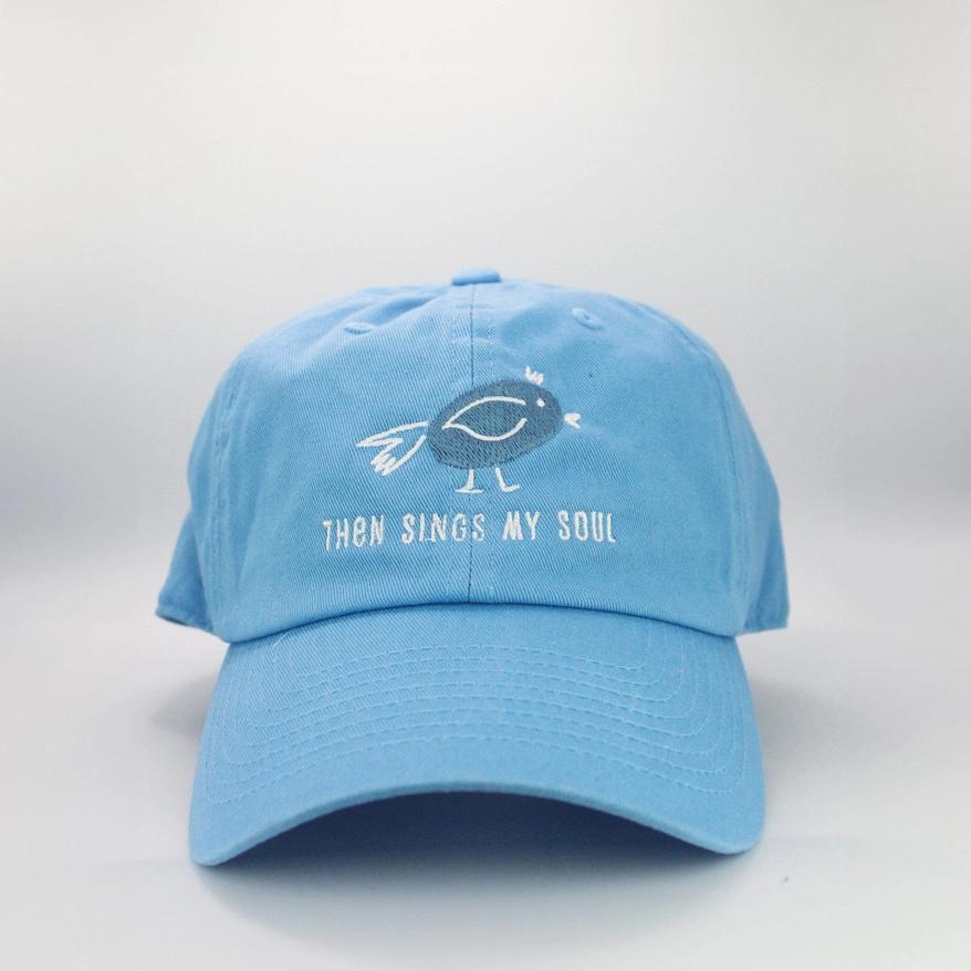 Baseball Cap - Sky Blue (Pigment Dyed) - Then Sings My Soul