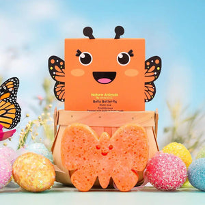 Spongelle Nature Animal Body Wash for Kids - Bella Butterfly