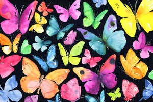 Mini Jigsaw Puzzle - Butterflies