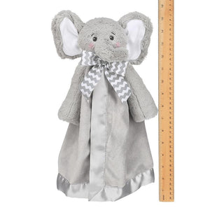 Lovey Blanket - Lil' Spout Gray Elephant Snuggler Lovey