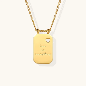Necklace - MantraBand Note To Self "Love Is Everything"
