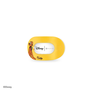 TeleTies Flat Round Clip Tiny - DISNEY EXCLUSIVE