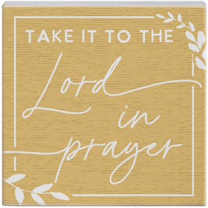 Gift A Block - Lord in Prayer