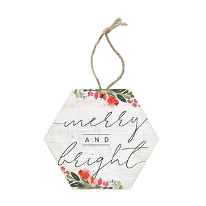 Ornament - Merry & Bright