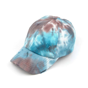 C.C. Criss Cross Tie-Dye Pony Cap