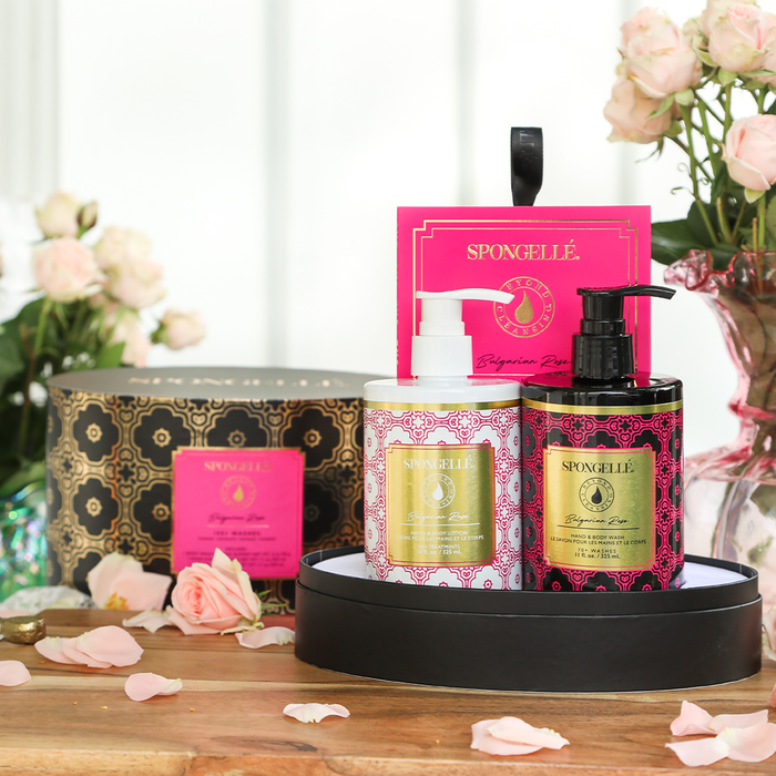 Spongelle Bulgarian Rose Body Gift Set