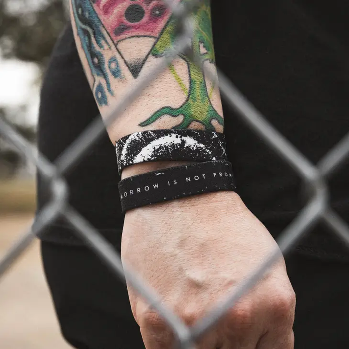 ZOX Wristband - Tomorrow is Not Promised (Stoicism Release) - Medium Size