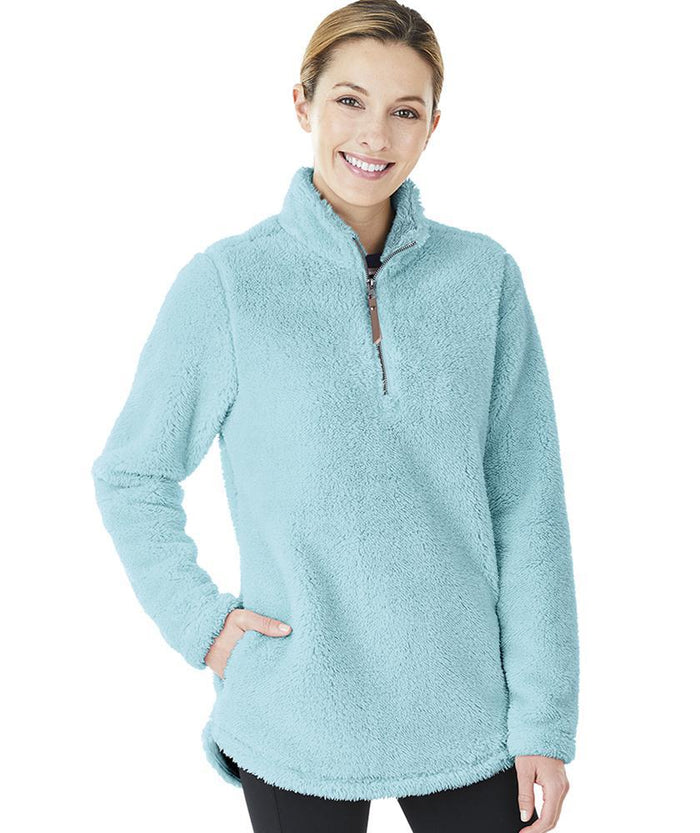 Newport Fleece Pullover 5876 - Aqua
