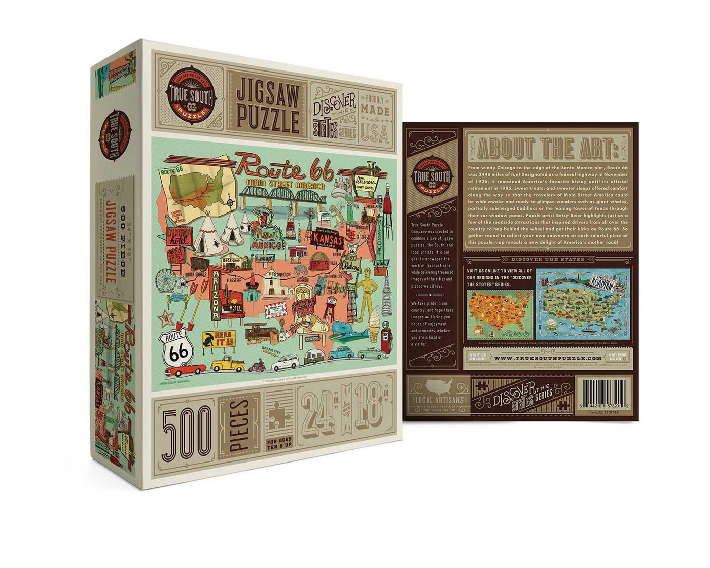 Route 66 - Personal Puzzle - 210 Piece