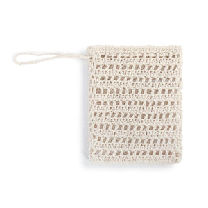 Handwoven Natural Fiber Exfoliating Soap Bag
