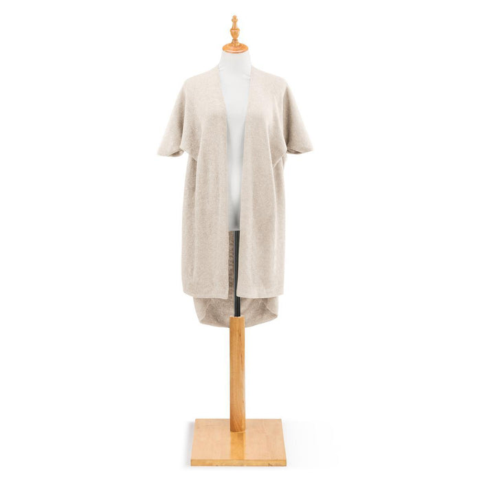 Recycled Knit Duster - Taupe