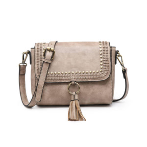 Sage Studded Crossbody