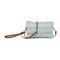 Riley Crossbody Wristlet - Woven Diamond Pattern