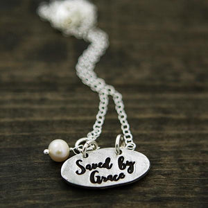 Necklace - Saved by Grace