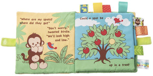 Taggies Dazzle Dots Monkey Soft Book - 6" x 6"