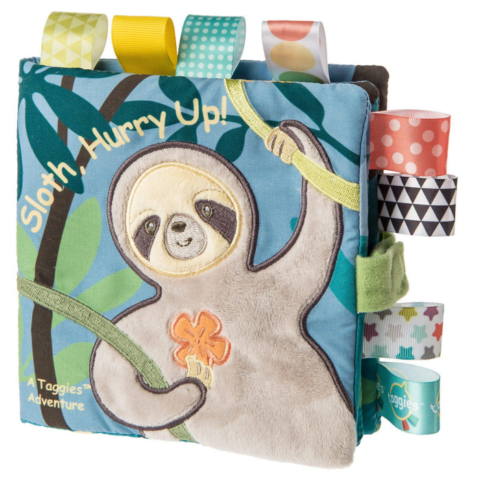 Taggies Molasses Sloth Soft Book - 6" x 6"