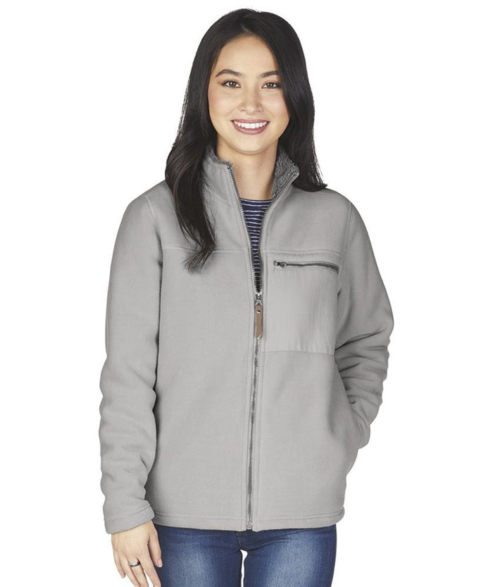 Jamestown Fleece Jacket 5973 - Light Grey