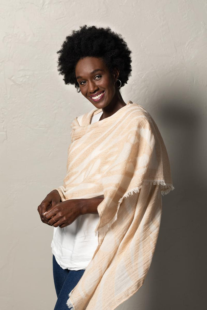 Butterfly Burnout Scarf