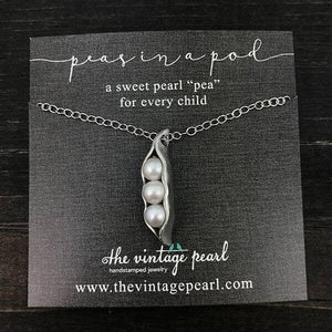 Necklace - Sweet Peas In A Pod
