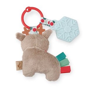 Itzy Pal Plush & Teether - Holiday Reindeer