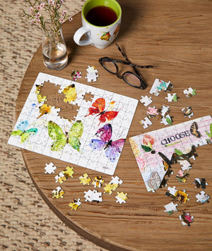 Puzzle - Flock of Butterflies Gift Puzzle Set