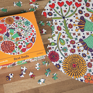 Puzzle - Best Buds - 500 Piece Circle Puzzle
