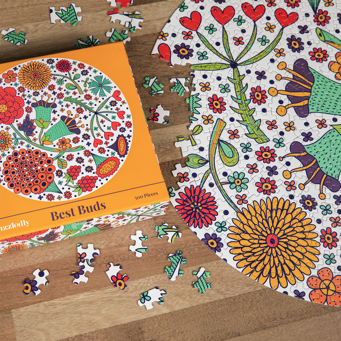 Puzzle - Best Buds - 500 Piece Circle Puzzle