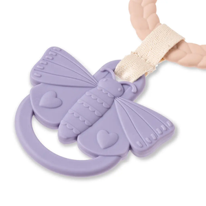 Bitzy Busy Ring Teething Activity Toy - Bunny