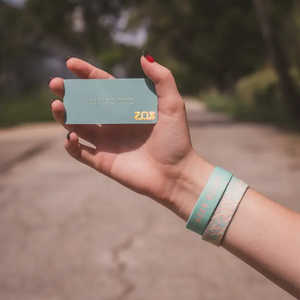 ZOX Wristband - Keep Going - Medium Size