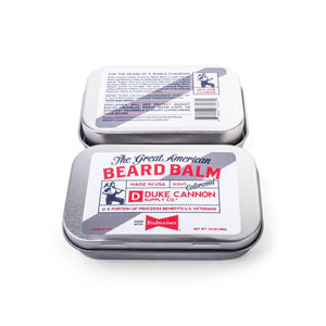 Great American Beard Balm - Made with Budweiser