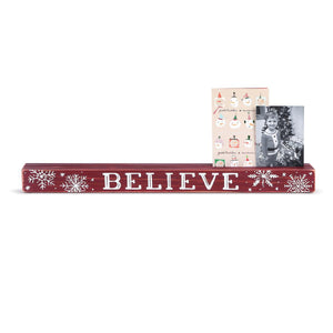 Christmas Photo Holder - Believe