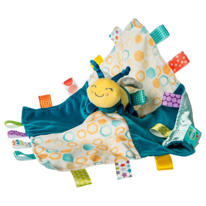 Taggies Fuzzy Buzzy Bee Character Blanket - 13" x 13"