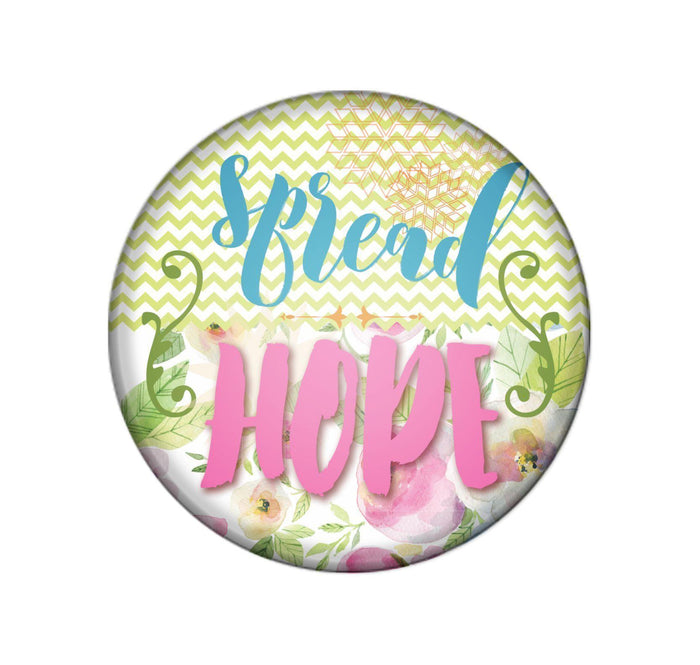 Badge Button - Printed - Spread More Hope