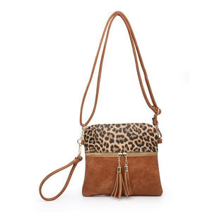 Tara Monogrammable Tassel Zip Crossbody