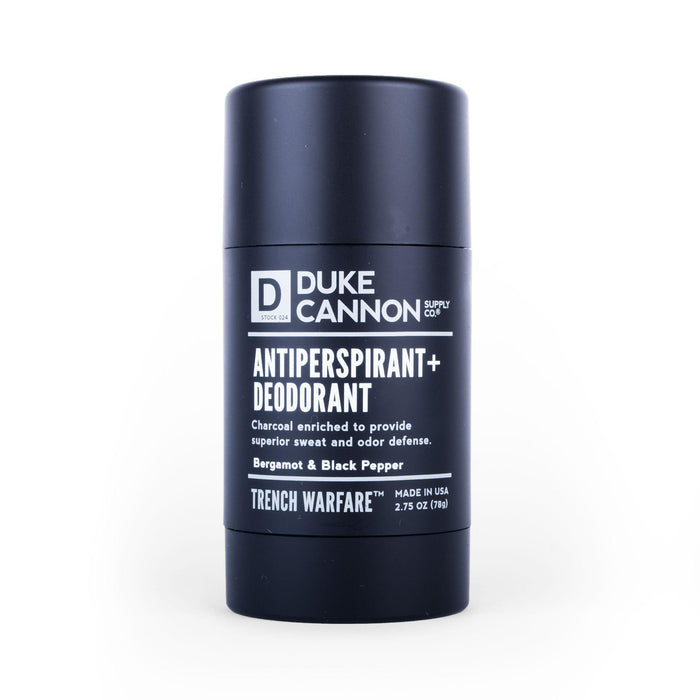 Trench Warfare Antiperspirant Deodorant - Bergamot & Black Pepper